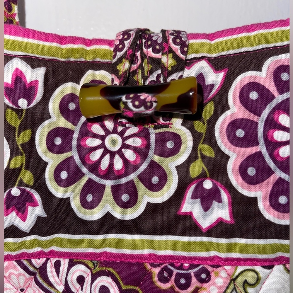 EUC Vera Bradley Pink Paisley Tote Bag - Picture 2 of 4